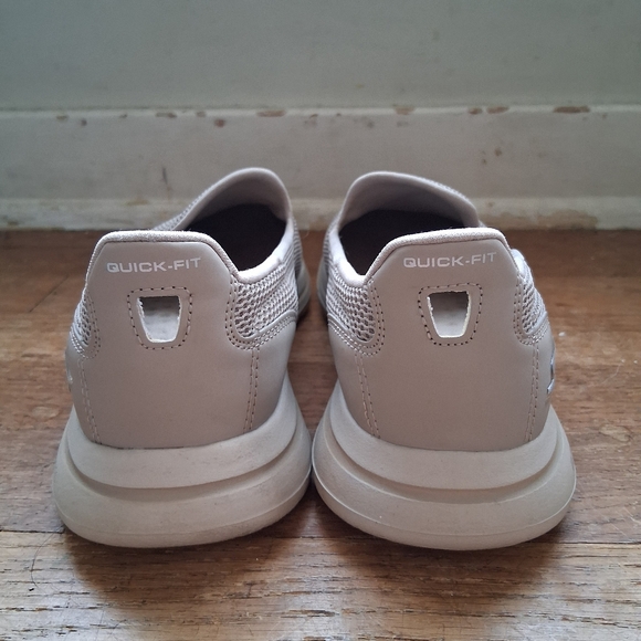 Skechers Light Gray Mesh Slip-Ons - Picture 5 of 6